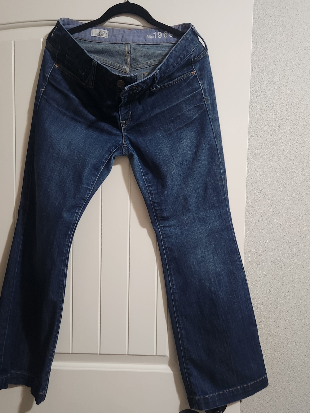 GAP Women's Dark Blue Flare Jeans